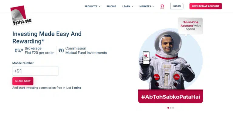 5Paisa - Cheapest Discount Broker In India