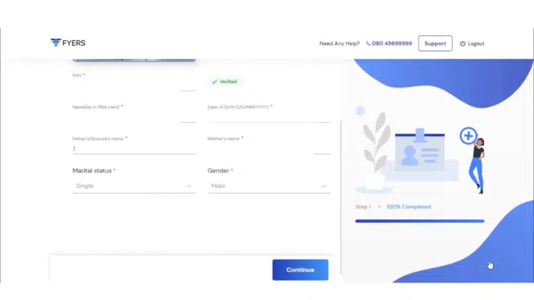Fyers Online Account Opening Step 6