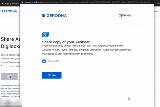 how to open demat and trading account in Zerodha? step 10